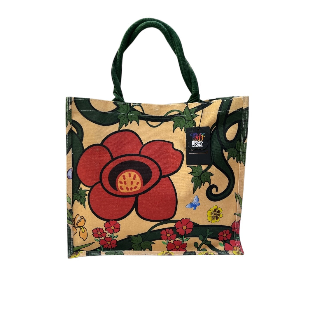 BFF Exclusive Jute Bag Rafflesia Blooms Edition 43