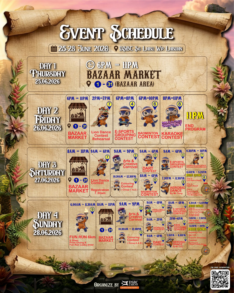 Event Schedule
