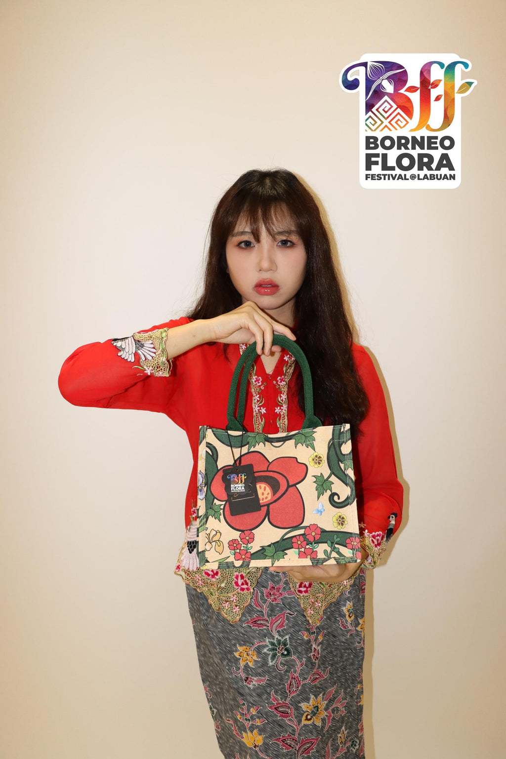 BFF Exclusive Jute Bag Rafflesia Blooms Edition 43