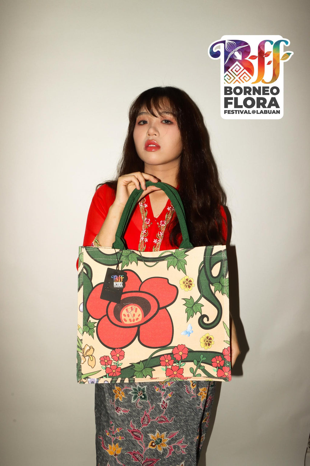 BFF Exclusive Jute Bag Rafflesia Blooms Edition 43