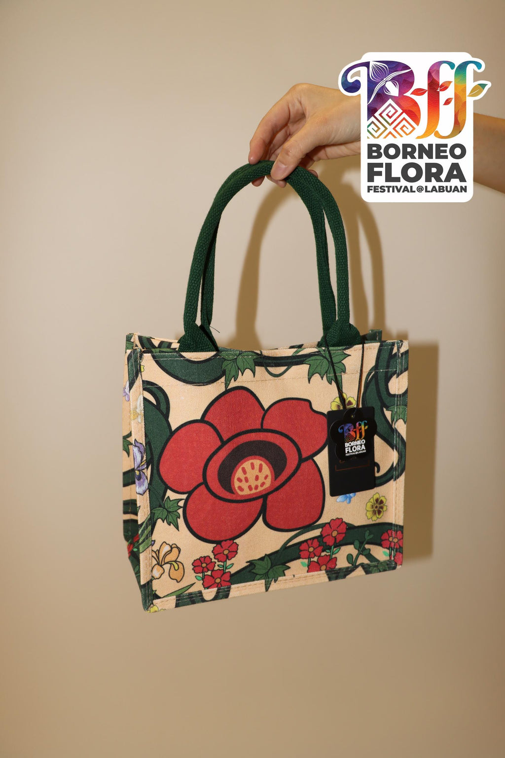 BFF Exclusive Jute Bag Rafflesia Blooms Edition 43