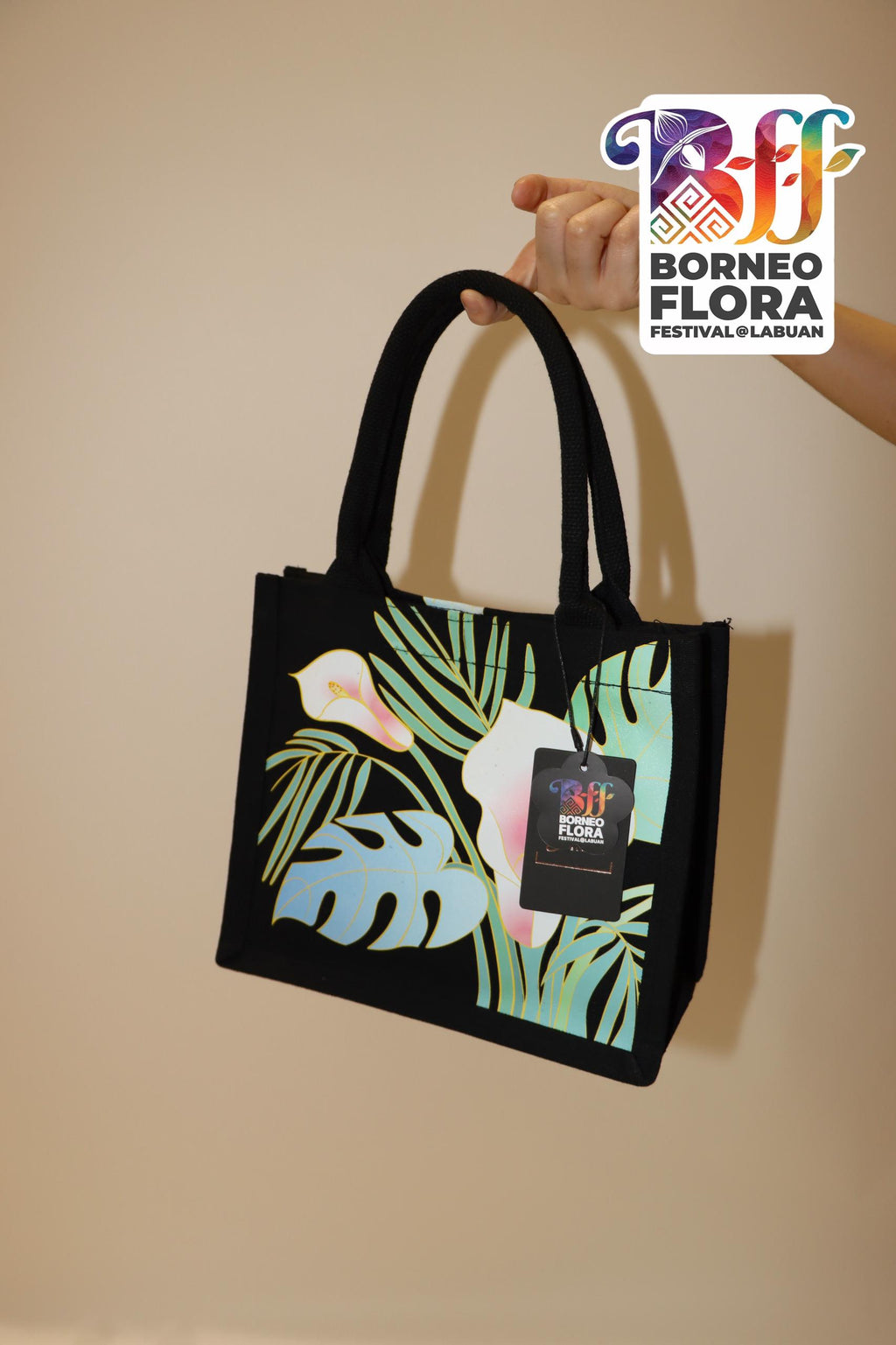 BFF Exclusive Jute Bag Pearl Lily Edition 44