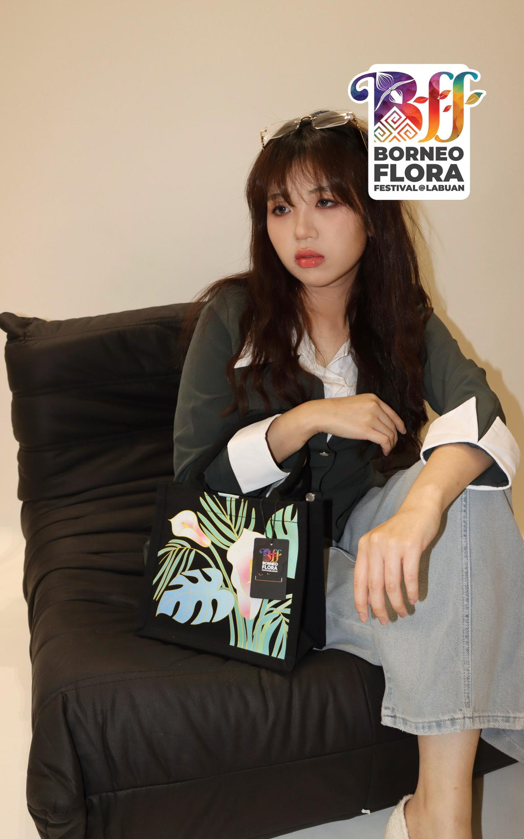 BFF Exclusive Jute Bag Pearl Lily Edition 44