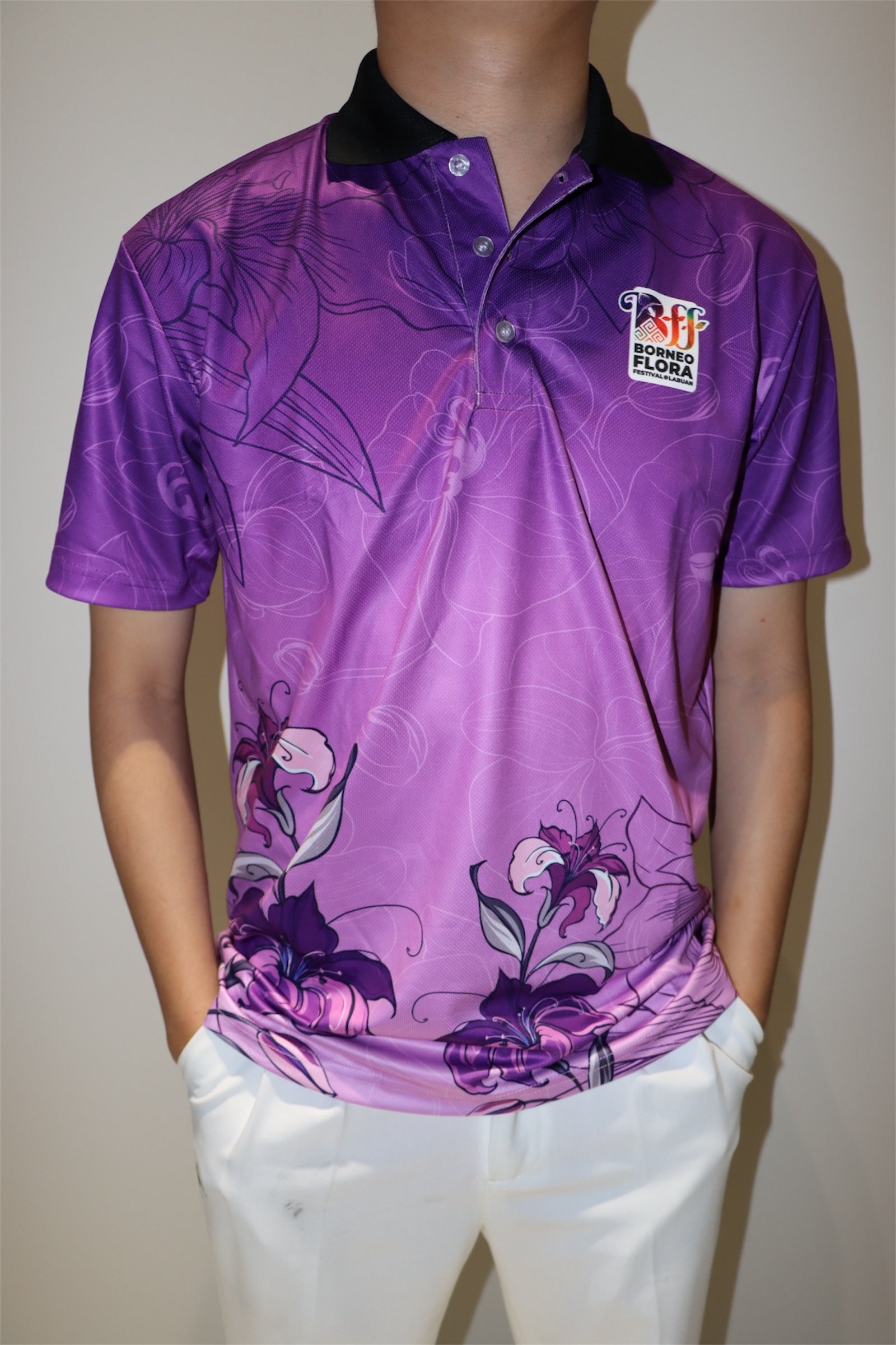 [NEW] BFF Exclusive Collar Short Sleeves Jersey L3 Purple Edition