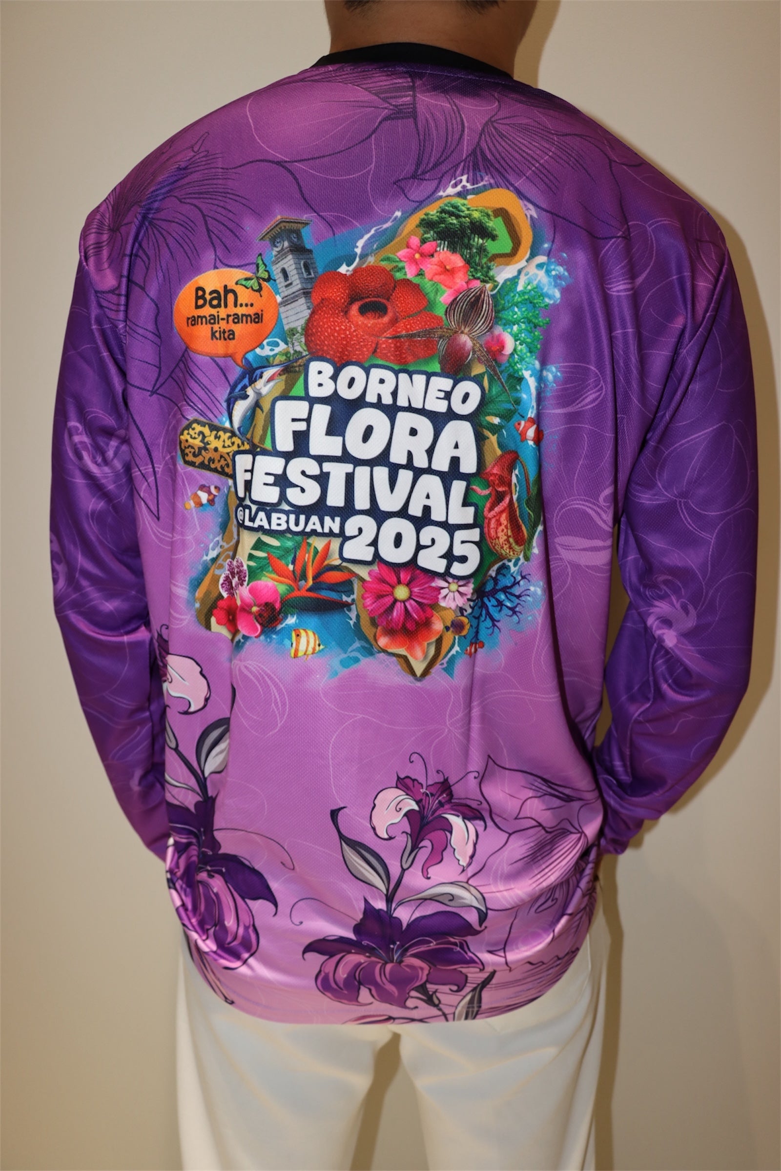 [NEW] BFF Exclusive Roundneck Long Sleeves Jersey L3 Purple Edition